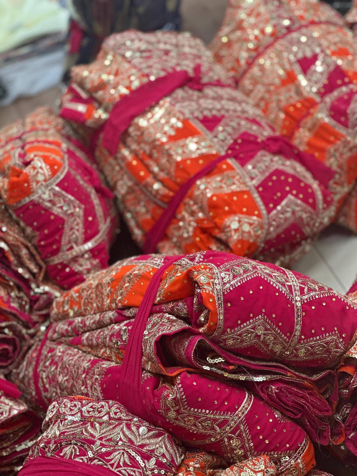 ON MC9231 Georgeet Traditional lehengha choli manufacturers in Mumbai